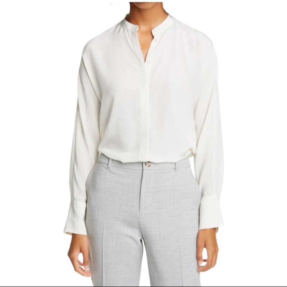Club Monaco silk button down